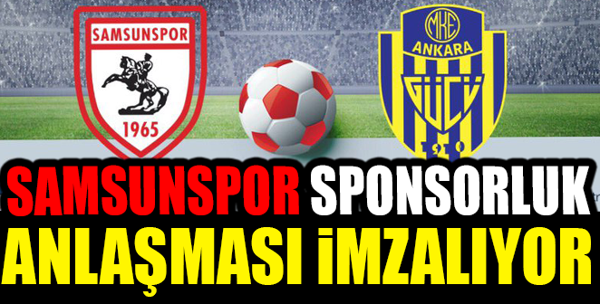 DEV FİRMA SAMSUNSPOR’A SPONSOR OLDU
