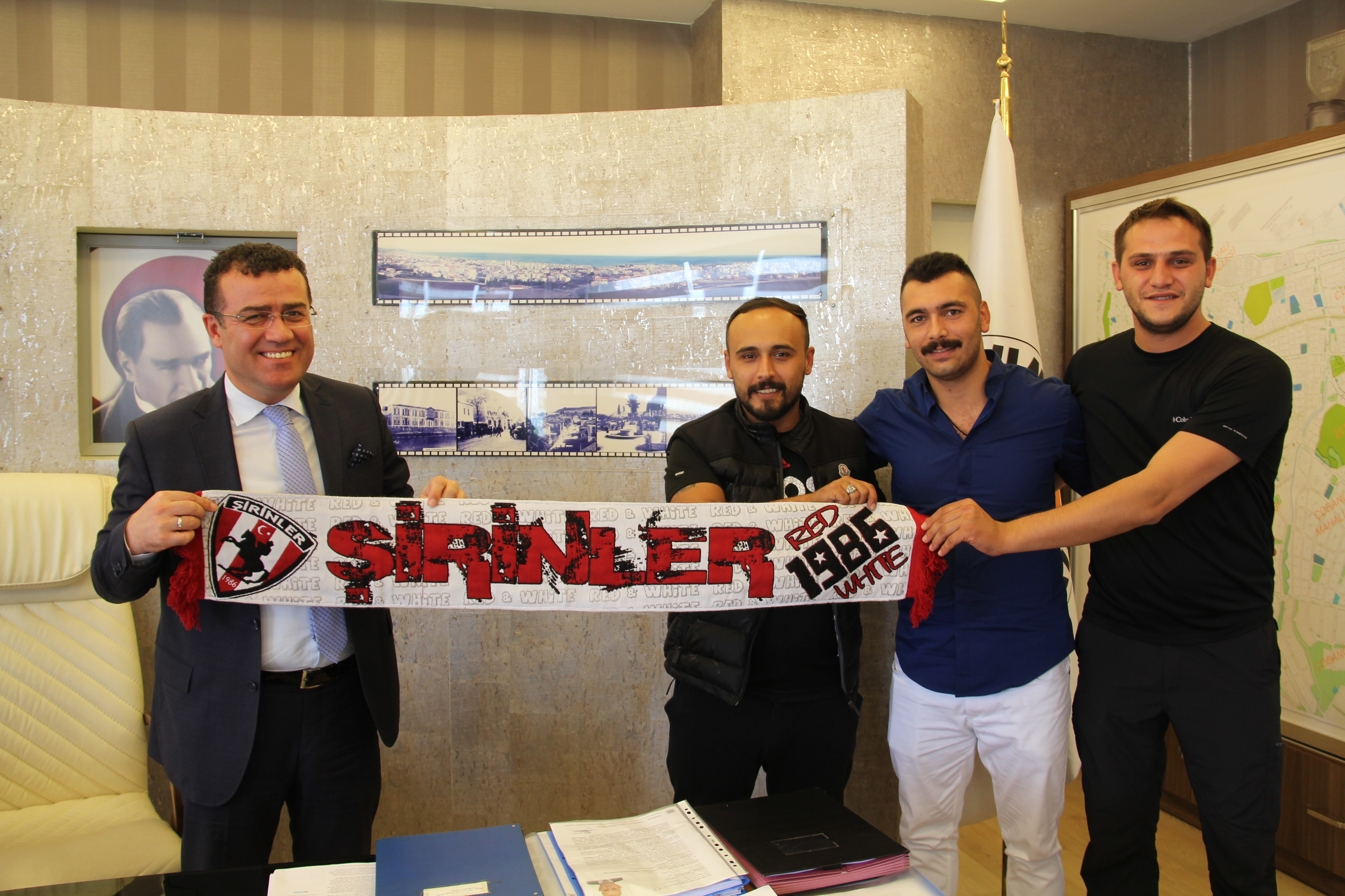 FORZA ŞİRİNLER’DEN BAŞKAN TAŞÇI’YA ZİYARET