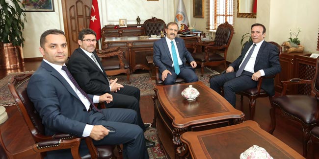 Genç’ten Şahin’e hayırlı olsun ziyareti