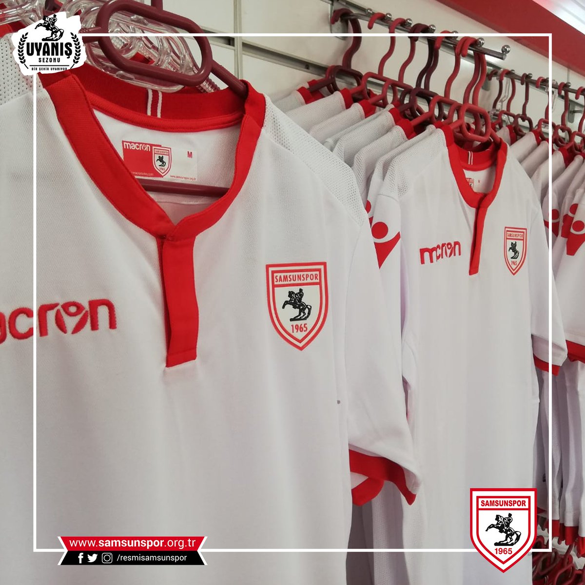 SAMSUNSPOR FORMASINDA MÜTHİŞ DETAY