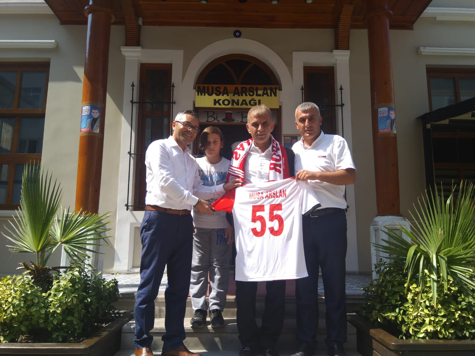 ADAY ARSLAN’DAN SAMSUNSPOR TARAFTARINA JEST