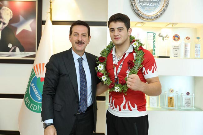 Samsun’un göğsünü kabarttılar