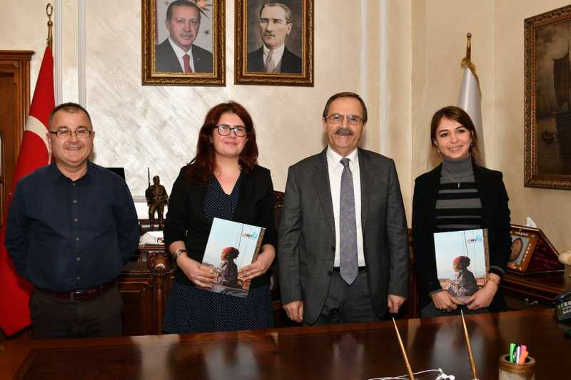 Başkan Şahin’e ziyaretler