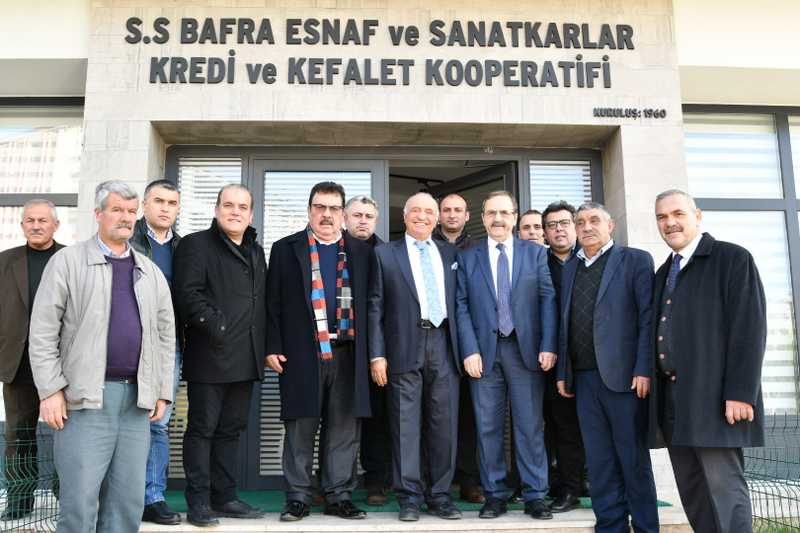 Zihni Şahin’den kooperatife ziyaret