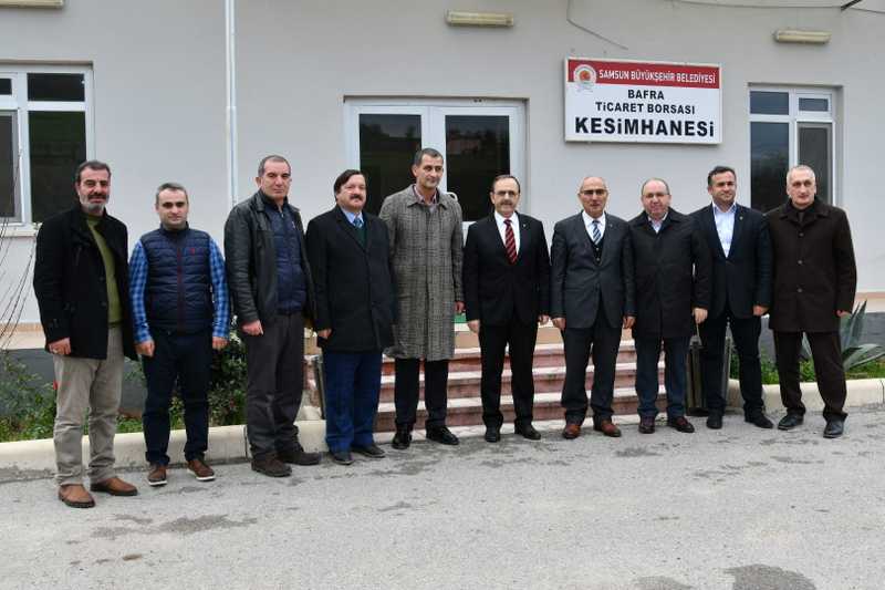 Başkan Şahin, Karadeniz’in EN MODERN mezbahanesinde