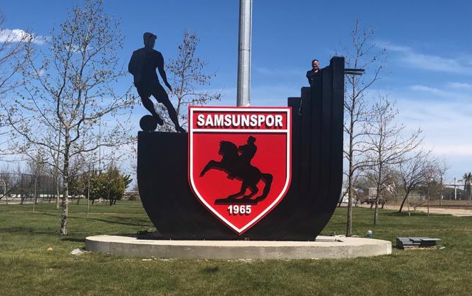 SAMSUNSPOR LOGOSU RENK KATTI