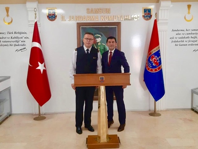 EYÜP UYSAL’DAN İL JANDARMA KOMUTANINA ZİYARET