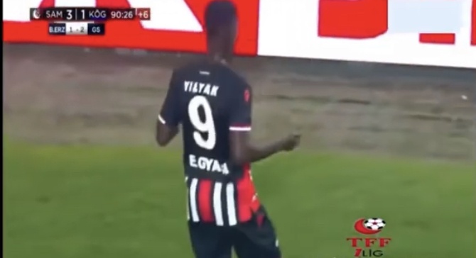İşte Edwin Gyasi’nin attığı tek gol
