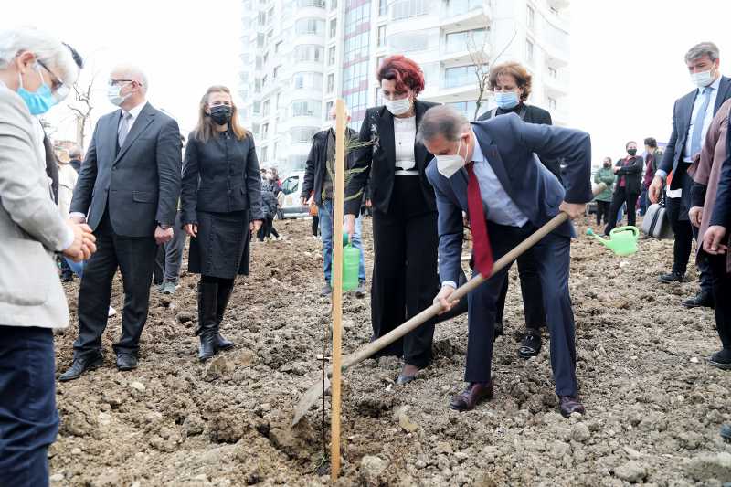 Atakum Belediyesi’nden sağlık şehitlerine “Vefa Ormanı”