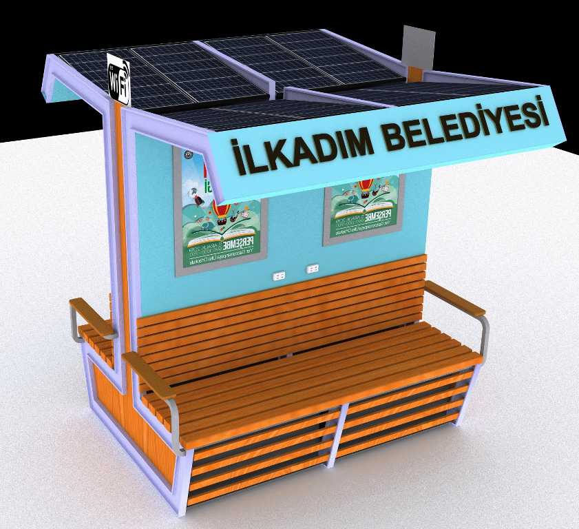 İlkadım’a güneş enerjili bank müjdesi