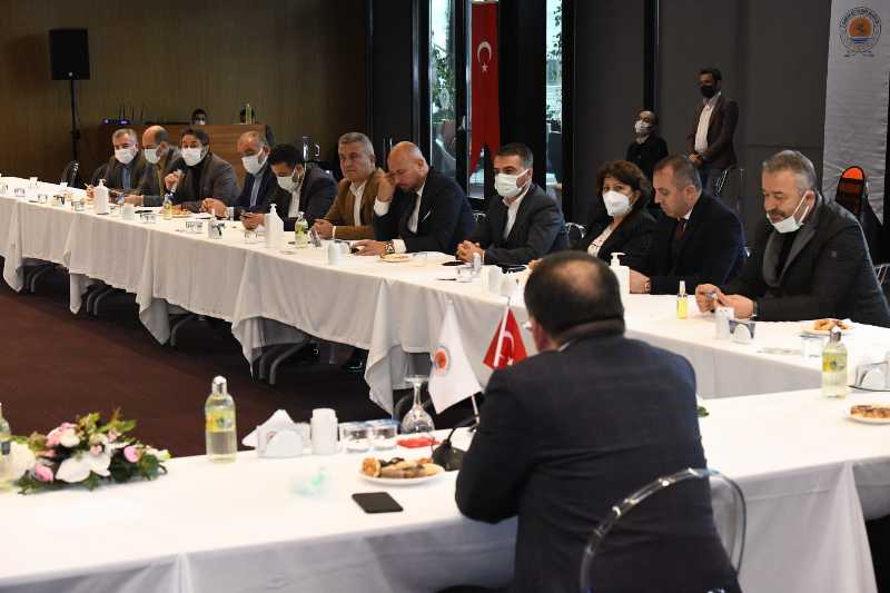 Samsun’da başkanlardan istişare toplantısı