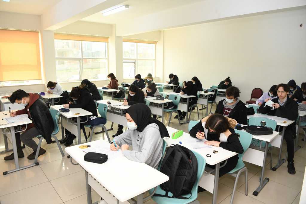 Samsun’da öğrencilere sınav morali