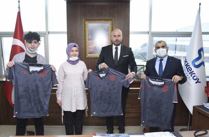 Samsunspor’a gönül verenler formalarına kavuştu