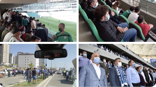 Giresun ve Adana’da Tribünler Doldu Taştı