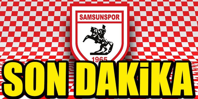Samsunspor golcü oyuncuyla yollarını ayırdı
