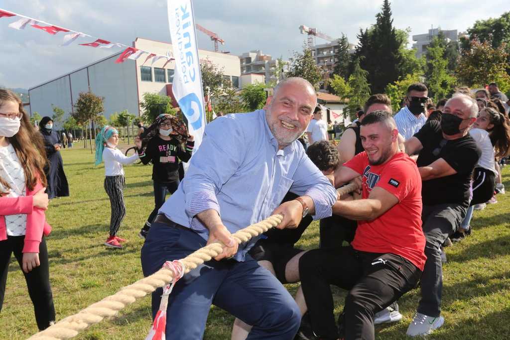 Canik’te spor şenliği başladı