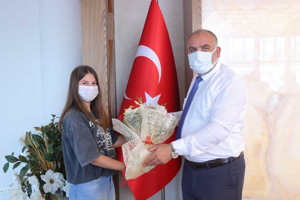 Polis adayları Başkan Sandıkçı’yı ziyaret etti