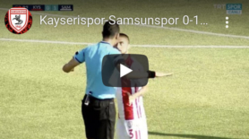 Kayserispor-Samsunspor 0-1 Geniş Özet