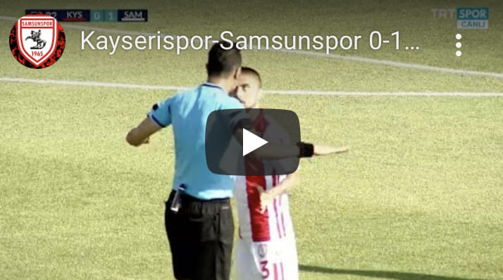 Kayserispor-Samsunspor 0-1 Geniş Özet