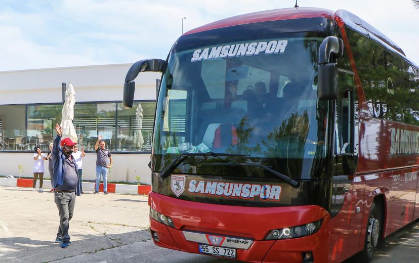 Samsunspor’un Golcüsü Kampa Katıldı
