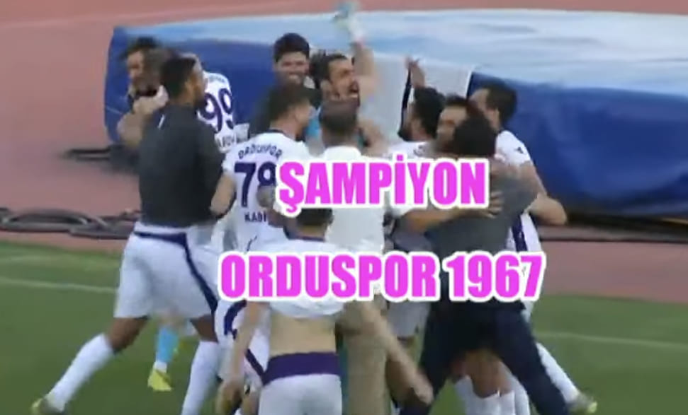 Şampiyon Orduspor 3.Ligde
