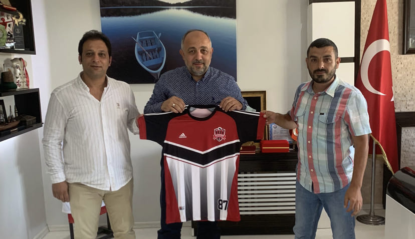 Atakum Futbol Kulübünden Kasapoğlu’na Ziyaret