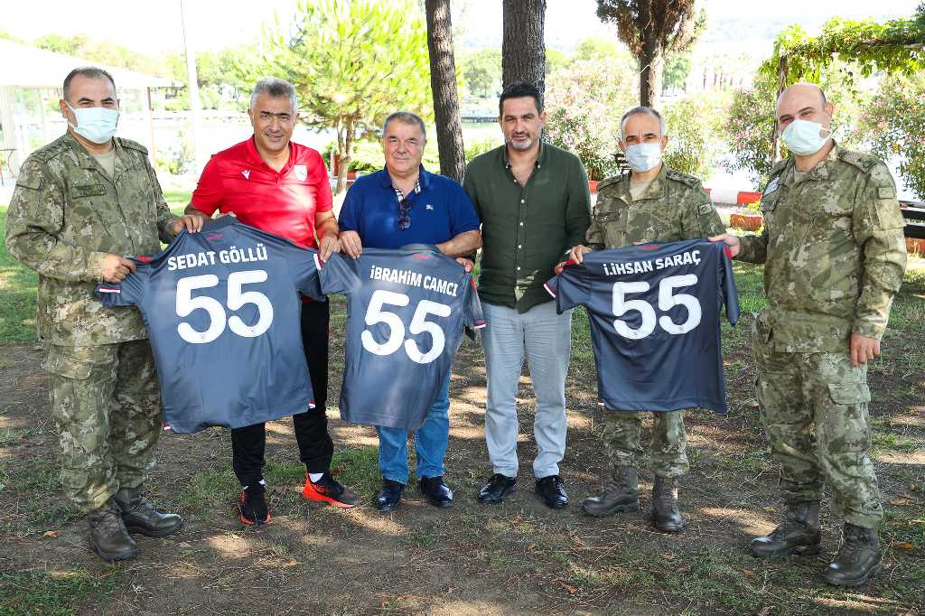 Garnizon Komutanlığı’ndan Samsunspor’a ziyaret