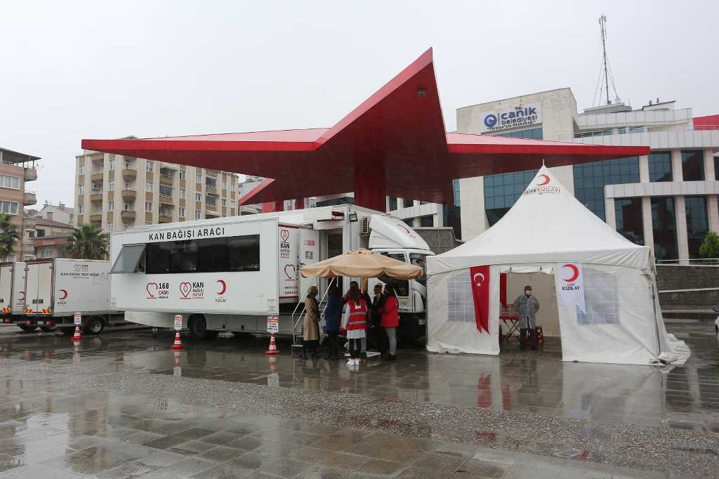 Canik Belediyesi’nden kan bağışı kampanyası