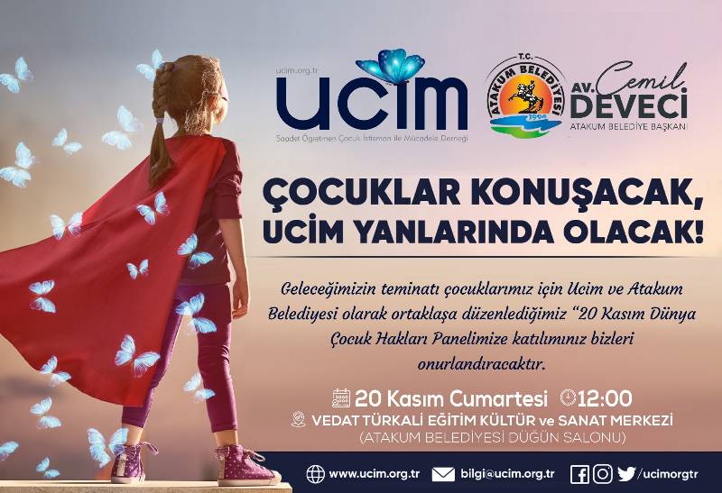Atakum Belediyesi ve UCİM çocuklar için bir arada