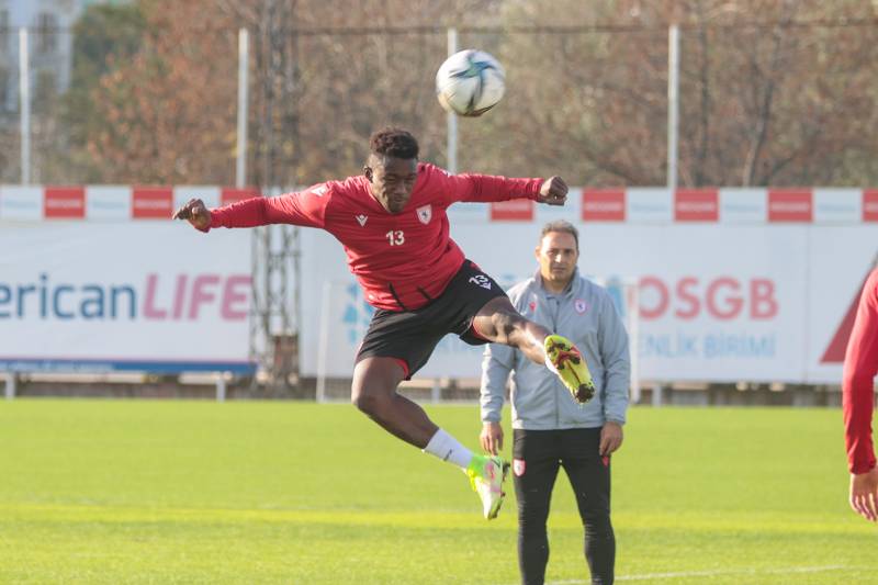 Samsunspor kupa hazırlıklarını sürdürüyor