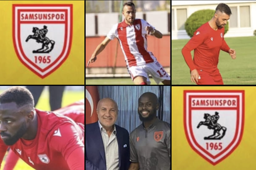 Samsunspor’da 4 Yabancıyla Yollar Ayrılıyor