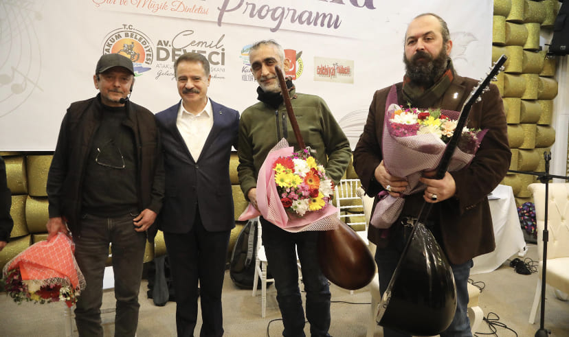 Şiirin kalbi Atakum’da attı