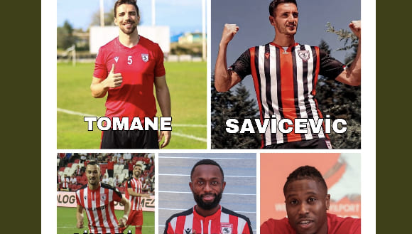 Samsunspor’un Yabancı Futbolculara Büyük Şok
