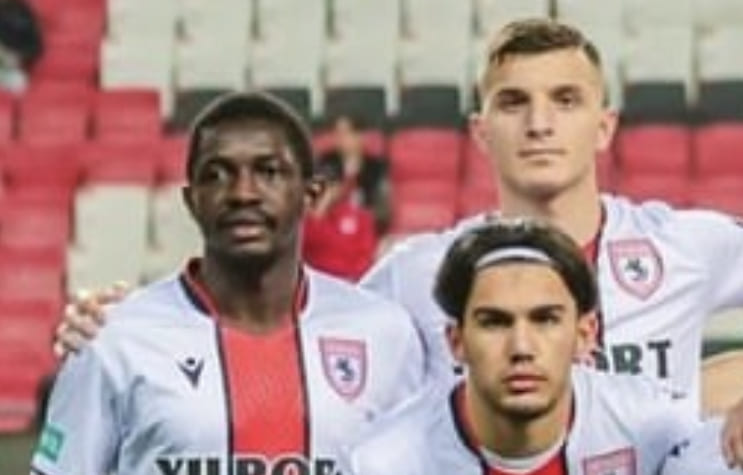 Samsunspor’da Moryke Fofana Sevinci