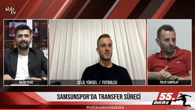 Samsunspor’un Yeni Transferinden Celil Sağır Açıklaması