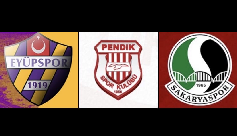 Sakaryaspor, Eyüpspor ve Pendikspor’un Güncel Kadroları