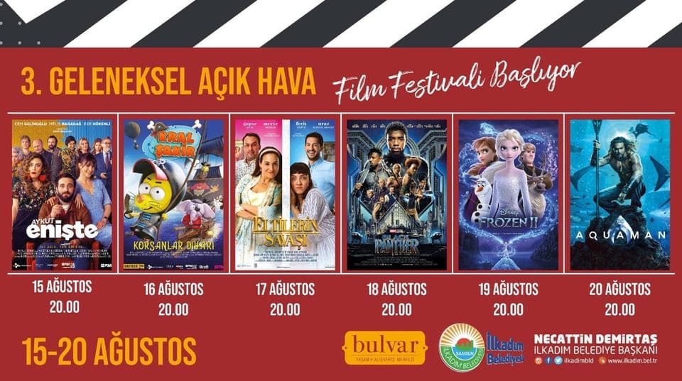 İLKADIM’DA AÇIK HAVA SİNEMA GÜNLERİ