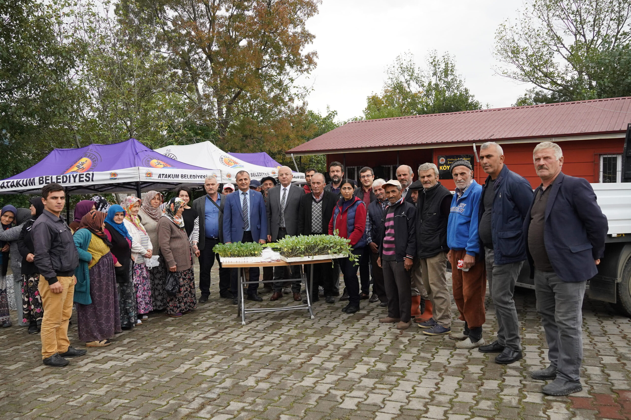 ATAKUM’DA ÜRETİCİYE BÜYÜK DESTEK