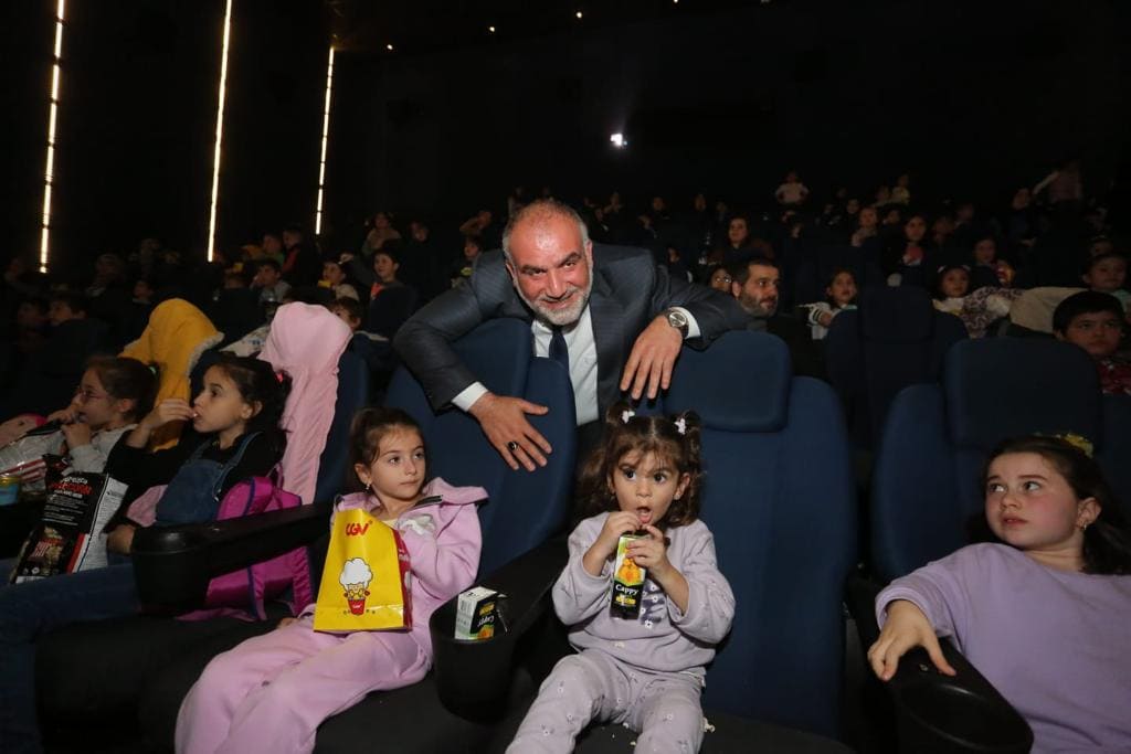 CANİK’TE ÇOCUKLAR SİNEMAYLA EĞLENDİ