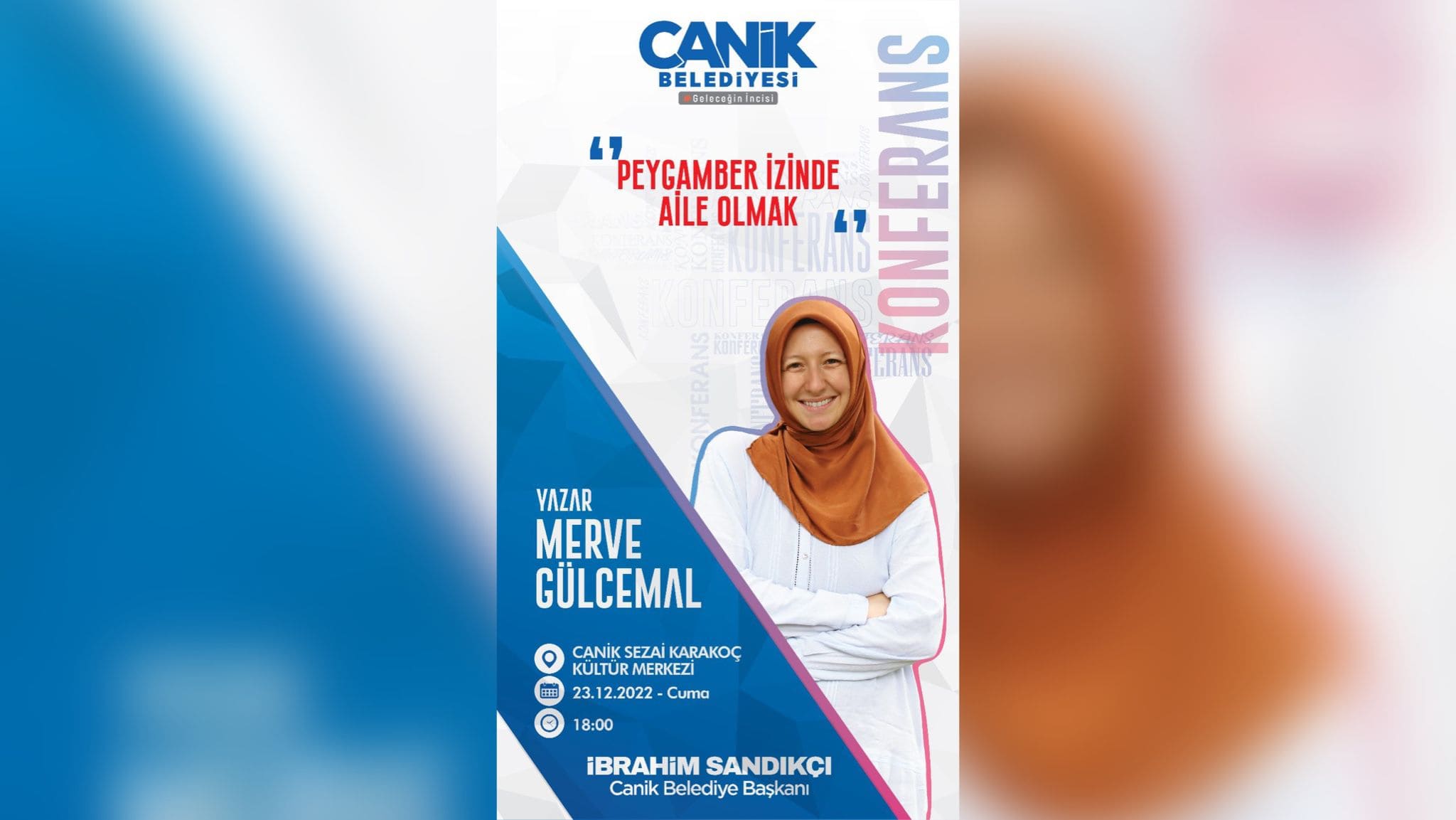 YAZAR MERVE GÜLCEMAL CANİK’TE