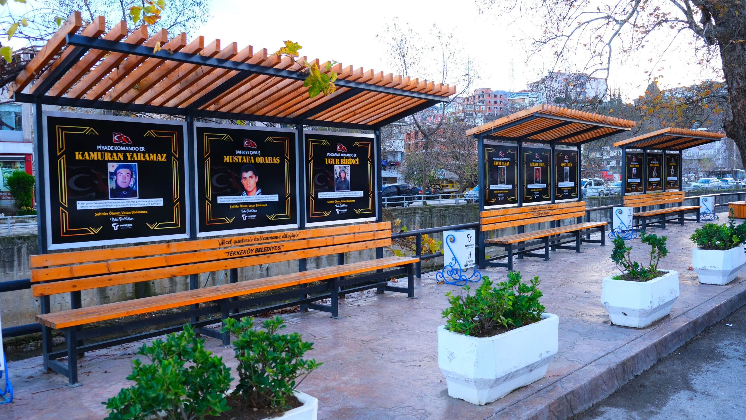 TEKKEKÖY’DE ŞEHİTLERE VEFA