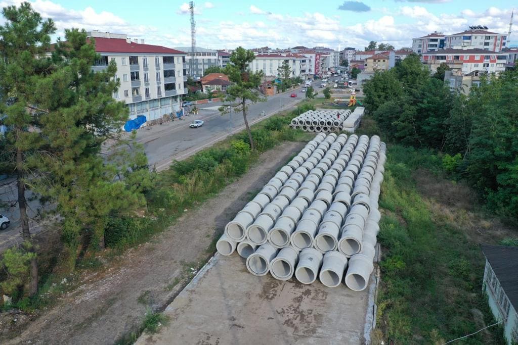 ÇARŞAMBA’DA ALT YAPI ÇALIŞMALARI BAŞLADI