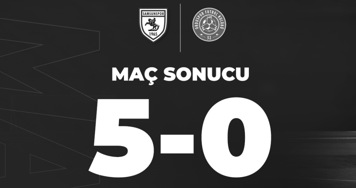 Samsunspor-Orduspor 5-0 Goller