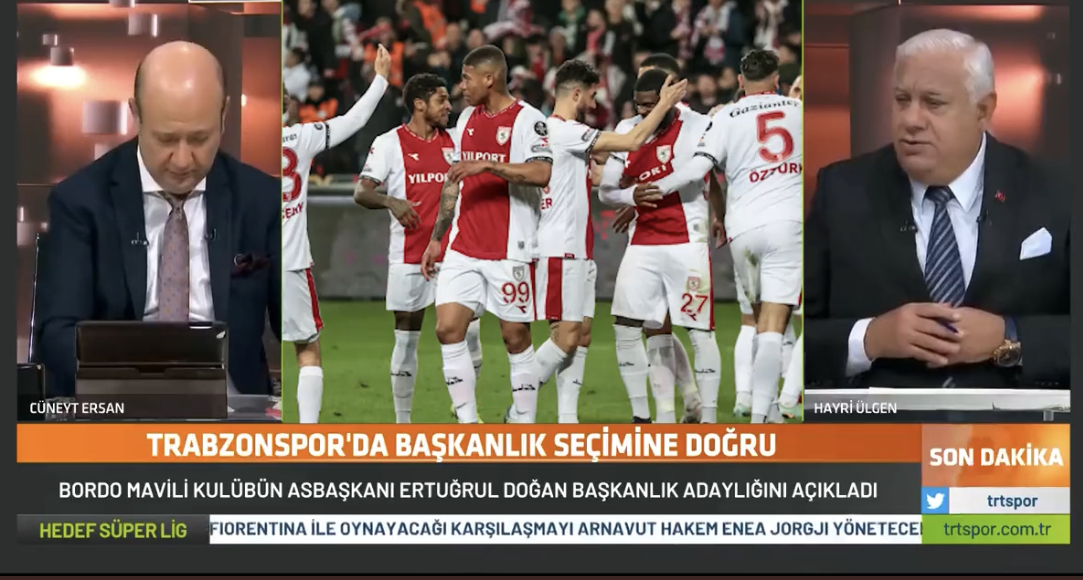 Trtspor’da Samsunspor ve Süper Lig Yorumu