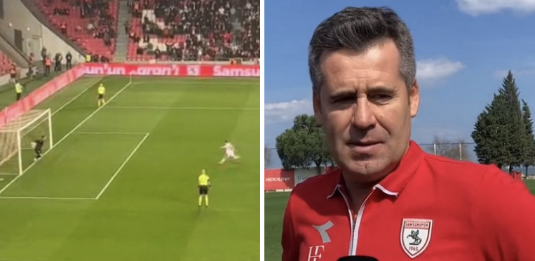 Samsunspor Hocasından Penaltı Yorumu